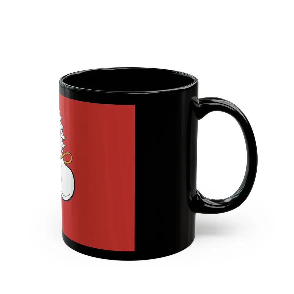 Flag of Pardubice Czech Republic - Black Coffee Mug - Go Mug Yourself