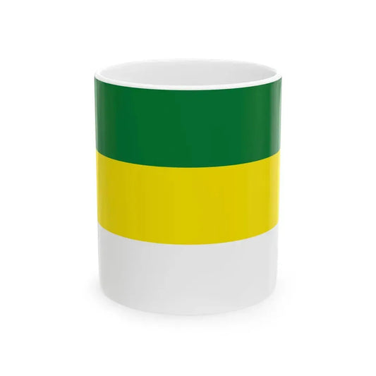 Flag of Paria Bolivia (Bolivia) White Coffee Mug 11oz - Go Mug Yourself