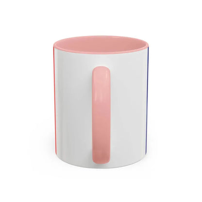 Flag of Paris France - Accent Coffee Mug - Go Mug Yourself