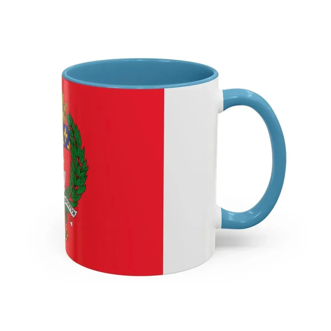 Flag of Paris France - Accent Coffee Mug - Go Mug Yourself