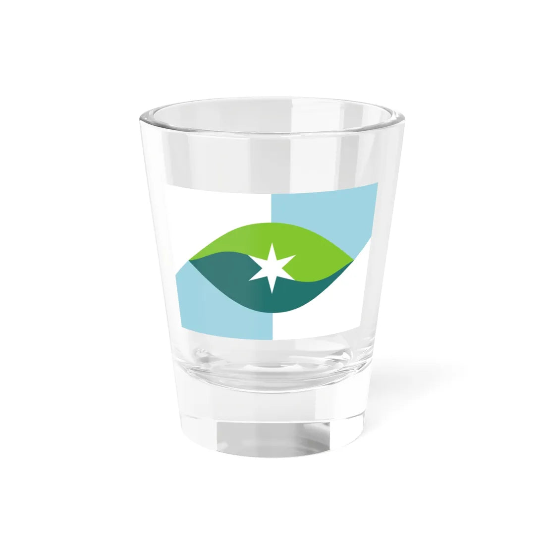 Flag of Park City Kansas (United States) Shot Glass 1.5oz 1.5oz - Go Mug Yourself