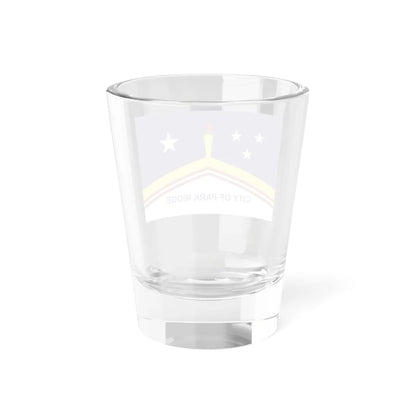 Flag of Park Ridge Illinois (United States) Shot Glass 1.5oz - Go Mug Yourself