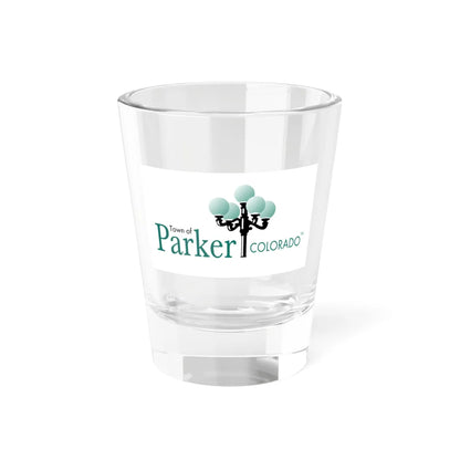 Flag of Parker Colorado (United States) Shot Glass 1.5oz 1.5oz - Go Mug Yourself