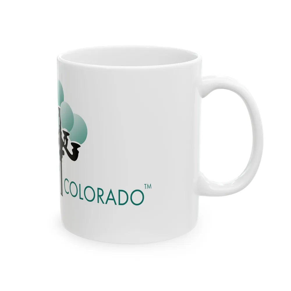 Flag of Parker Colorado (United States) White Coffee Mug - Go Mug Yourself