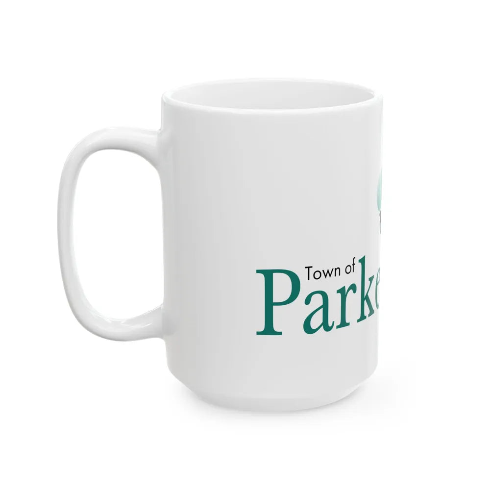 Flag of Parker Colorado (United States) White Coffee Mug - Go Mug Yourself