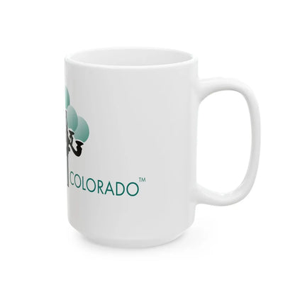 Flag of Parker Colorado (United States) White Coffee Mug - Go Mug Yourself