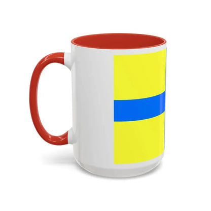 Flag of Parma Italy - Accent Coffee Mug - Go Mug Yourself