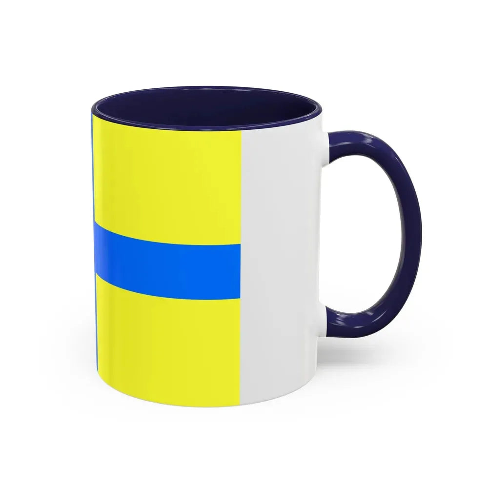Flag of Parma Italy - Accent Coffee Mug - Go Mug Yourself