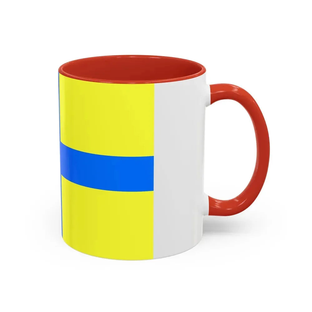 Flag of Parma Italy - Accent Coffee Mug - Go Mug Yourself