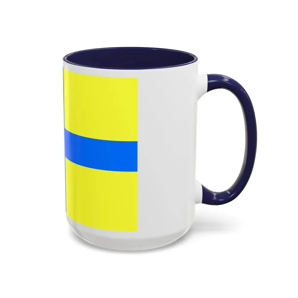 Flag of Parma Italy - Accent Coffee Mug - Go Mug Yourself