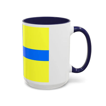 Flag of Parma Italy - Accent Coffee Mug - Go Mug Yourself