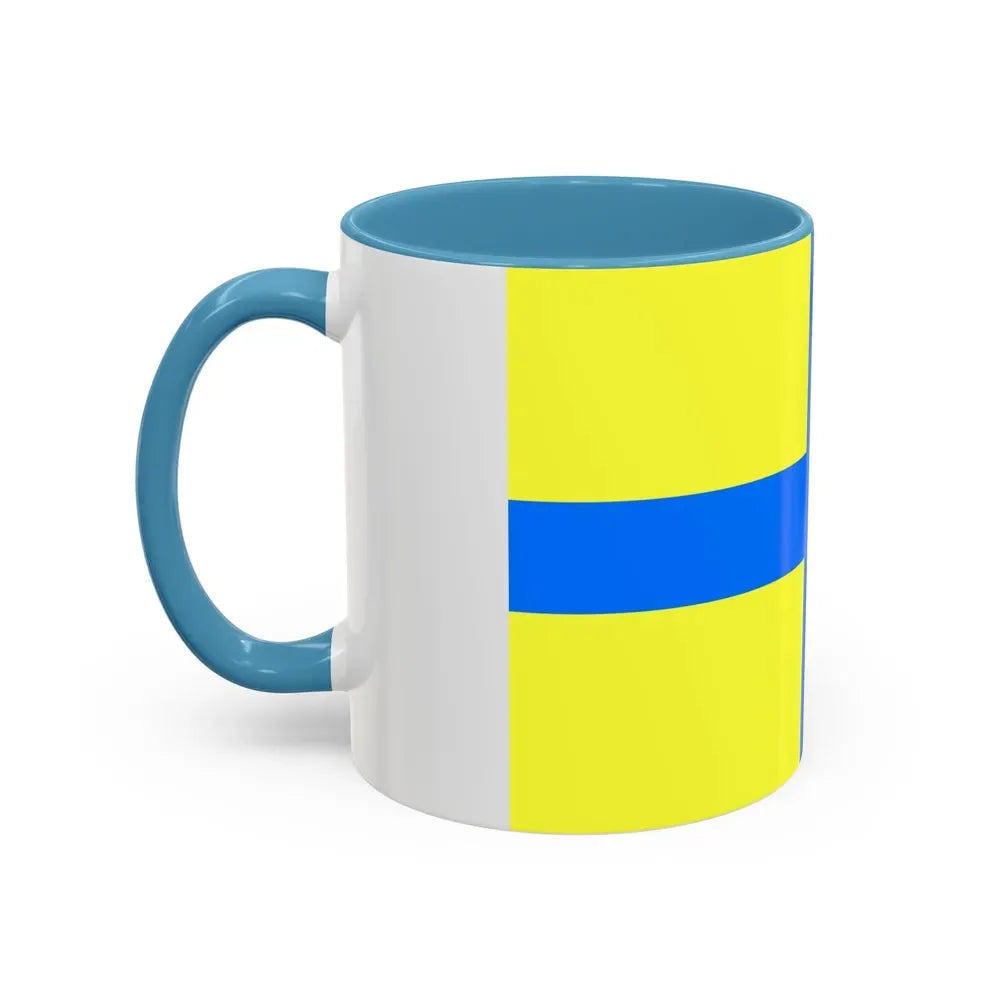 Flag of Parma Italy - Accent Coffee Mug - Go Mug Yourself