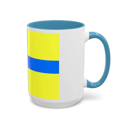 Flag of Parma Italy - Accent Coffee Mug - Go Mug Yourself