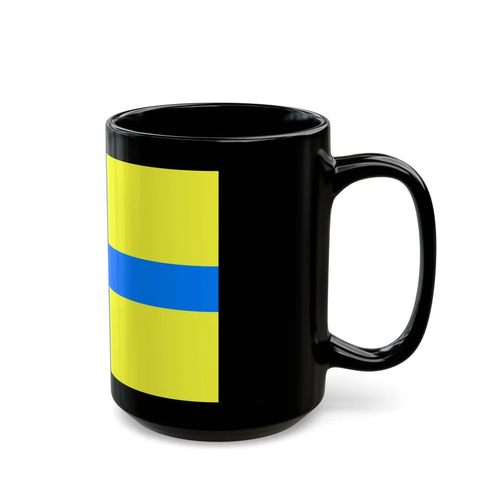 Flag of Parma Italy - Black Coffee Mug-Go Mug Yourself