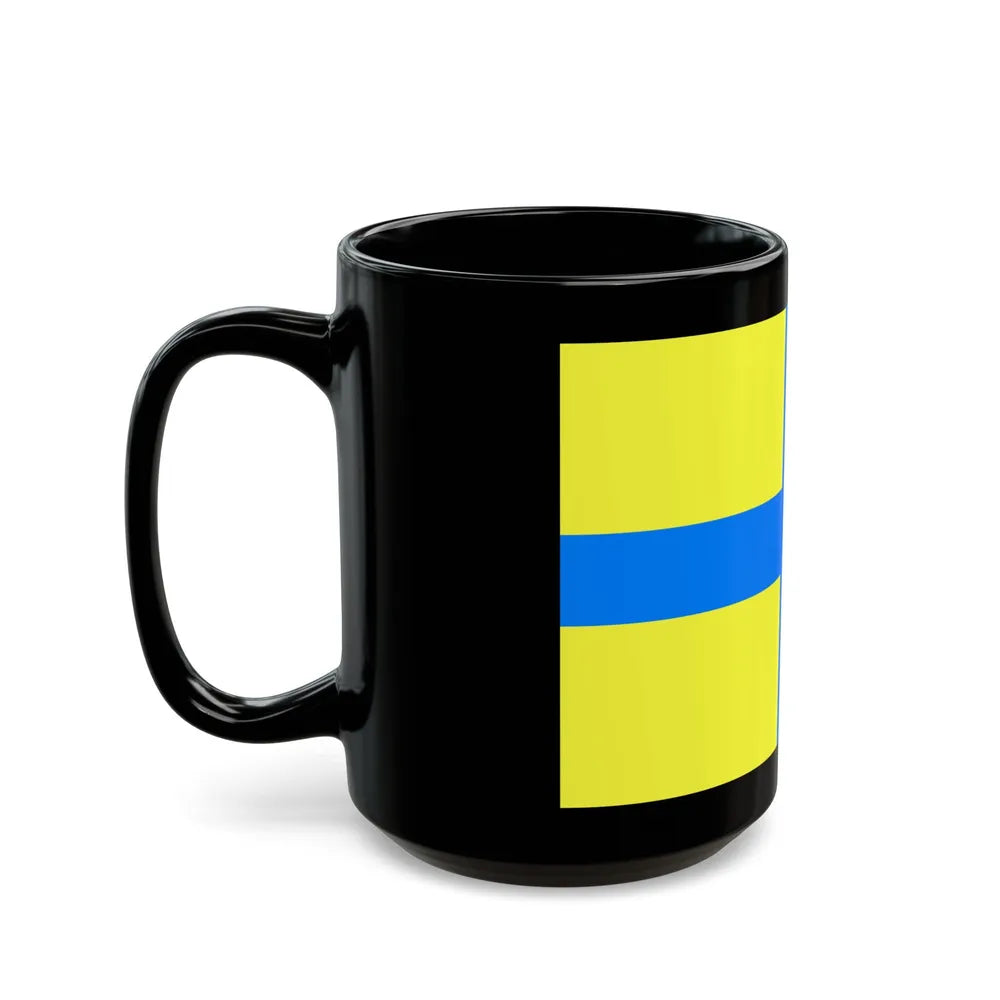 Flag of Parma Italy - Black Coffee Mug-Go Mug Yourself