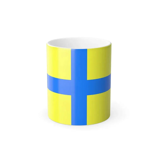 Flag of Parma Italy - Color Changing Coffee Mug 11oz - Go Mug Yourself