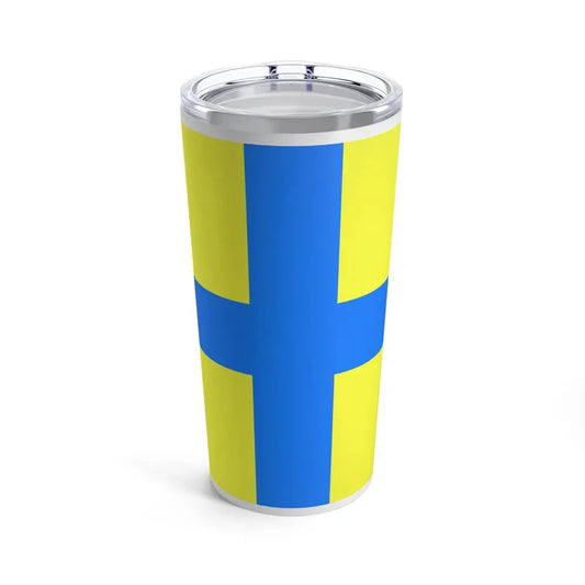 Flag of Parma Italy - Tumbler 20oz 20oz - Go Mug Yourself