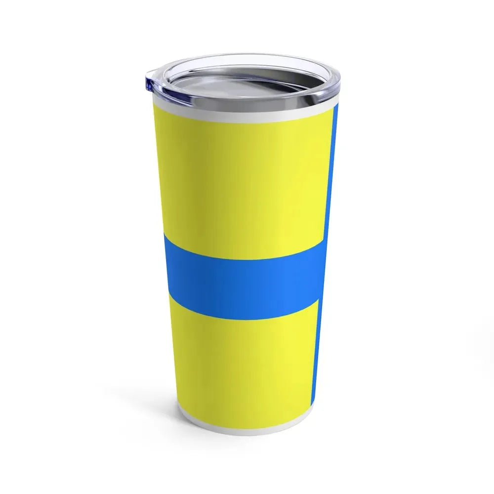Flag of Parma Italy - Tumbler 20oz - Go Mug Yourself