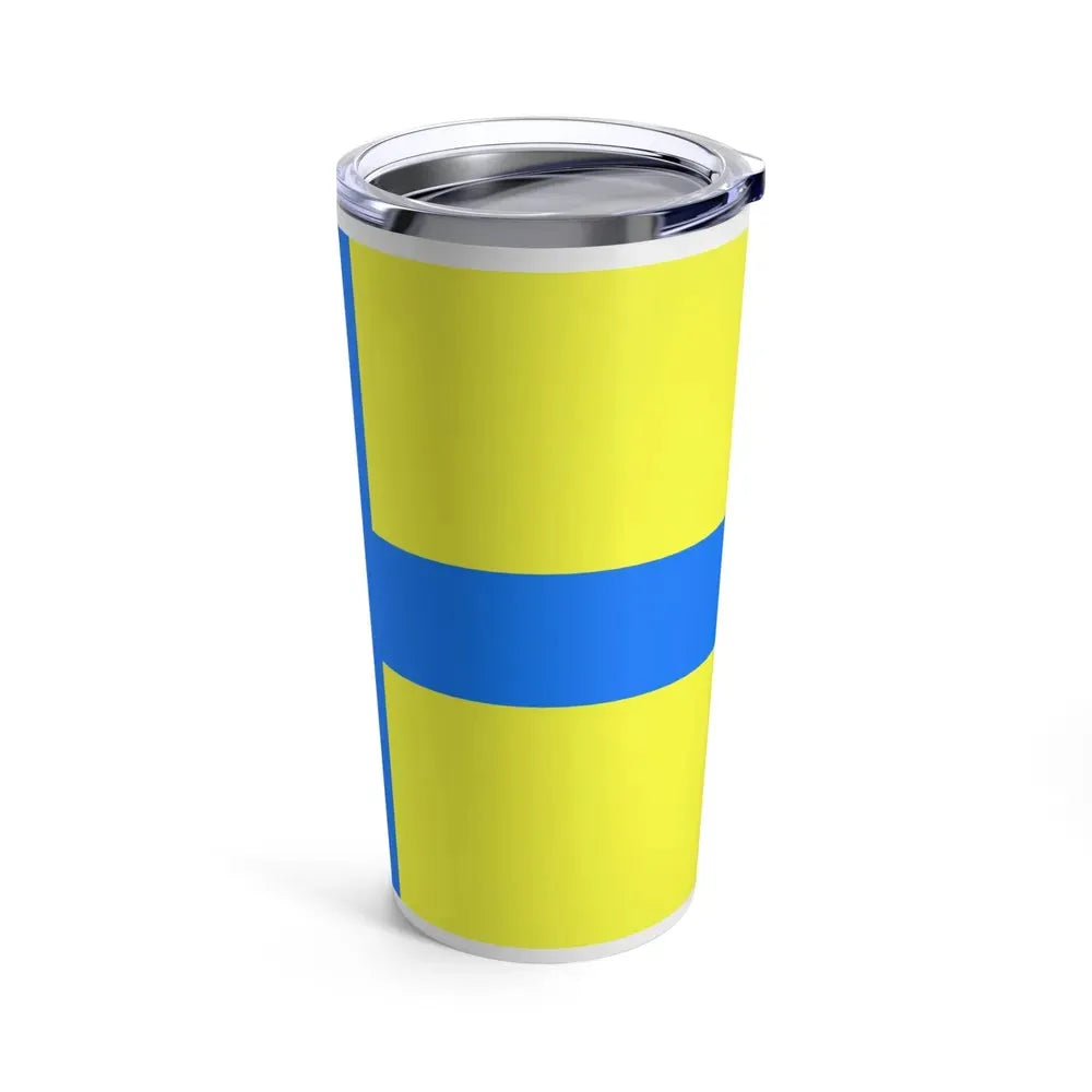 Flag of Parma Italy - Tumbler 20oz - Go Mug Yourself
