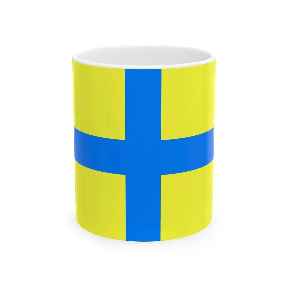 Flag of Parma Italy - White Coffee Mug 11oz - Go Mug Yourself