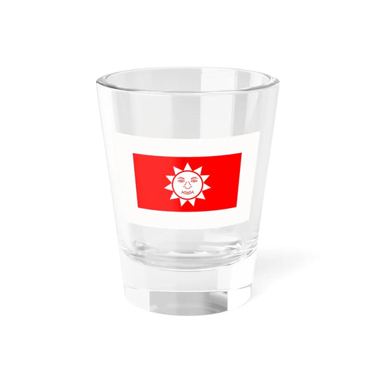 Flag of Partabgarh (India) Shot Glass 1.5oz 1.5oz - Go Mug Yourself