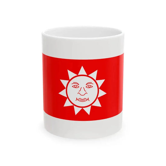 Flag of Partabgarh (India) White Coffee Mug 11oz - Go Mug Yourself