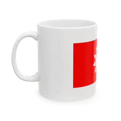 Flag of Partabgarh (India) White Coffee Mug - Go Mug Yourself