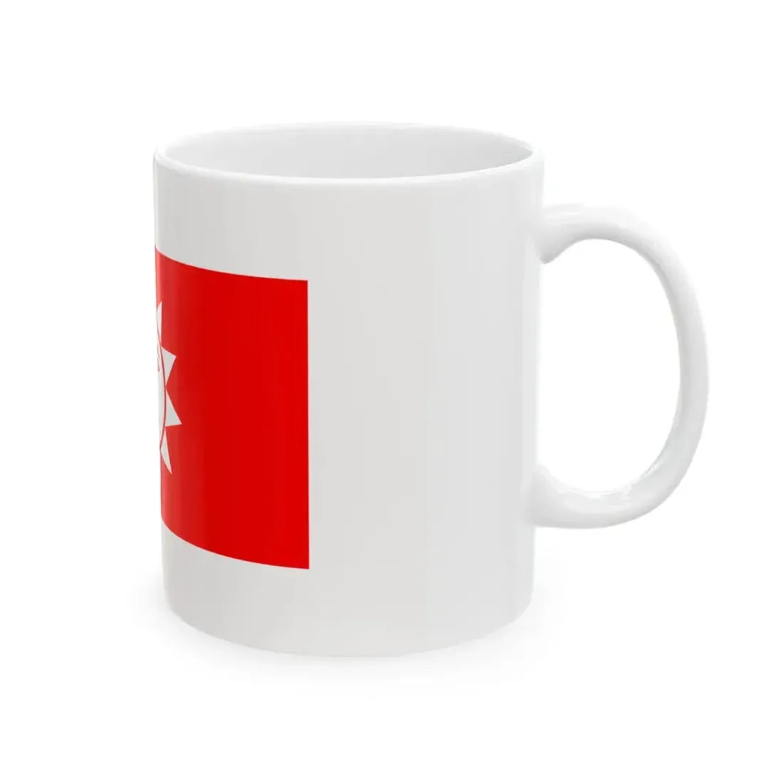 Flag of Partabgarh (India) White Coffee Mug - Go Mug Yourself
