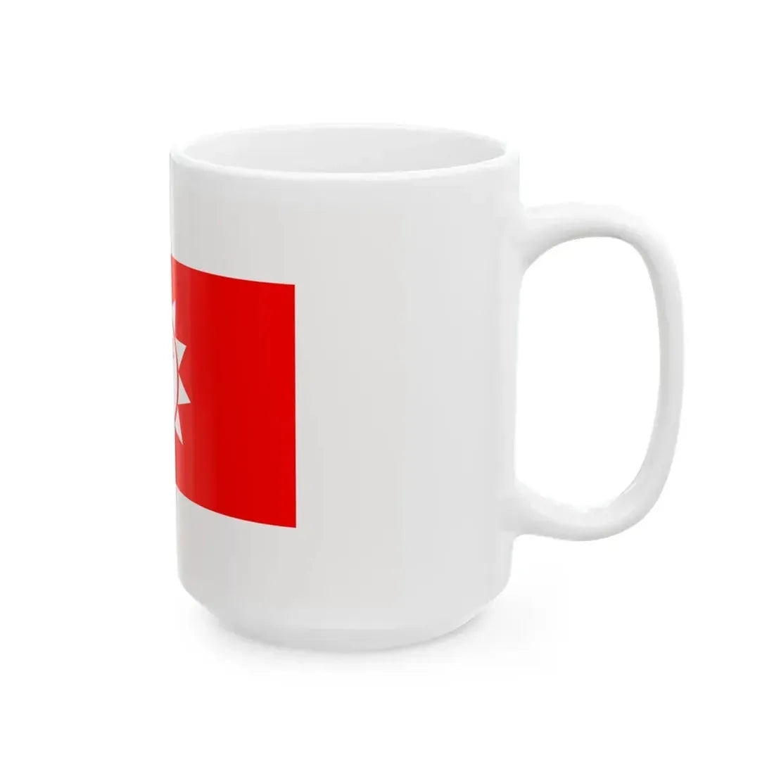 Flag of Partabgarh (India) White Coffee Mug - Go Mug Yourself