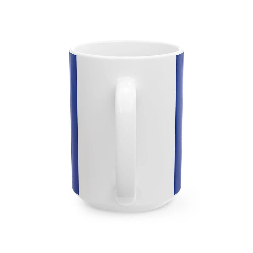 Flag of Partido Democrata (Costa Rica) White Coffee Mug - Go Mug Yourself