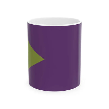 Flag of Partido Independiente (Costa Rica) White Coffee Mug 11oz - Go Mug Yourself
