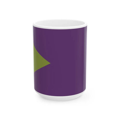 Flag of Partido Independiente (Costa Rica) White Coffee Mug 15oz - Go Mug Yourself