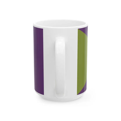 Flag of Partido Independiente (Costa Rica) White Coffee Mug - Go Mug Yourself