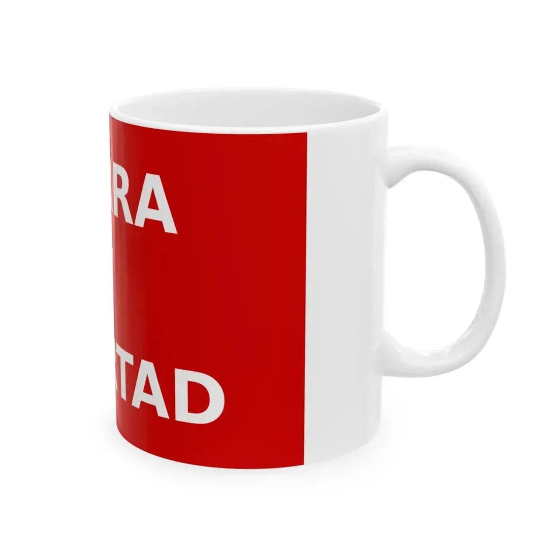 Flag of Partido Liberal Mexicano (Mexico) White Coffee Mug - Go Mug Yourself