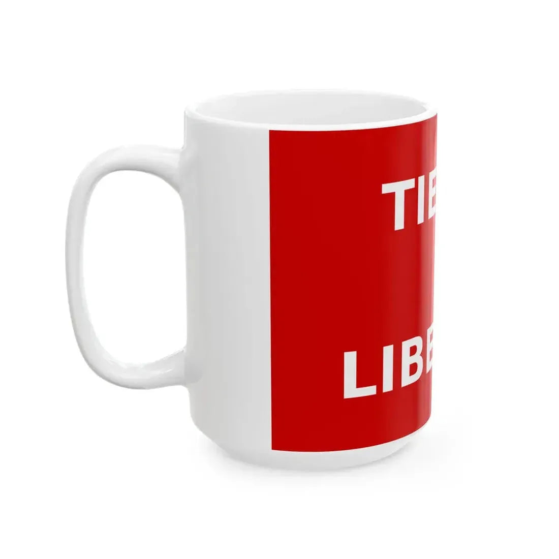Flag of Partido Liberal Mexicano (Mexico) White Coffee Mug - Go Mug Yourself