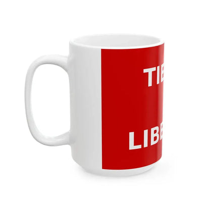 Flag of Partido Liberal Mexicano (Mexico) White Coffee Mug - Go Mug Yourself