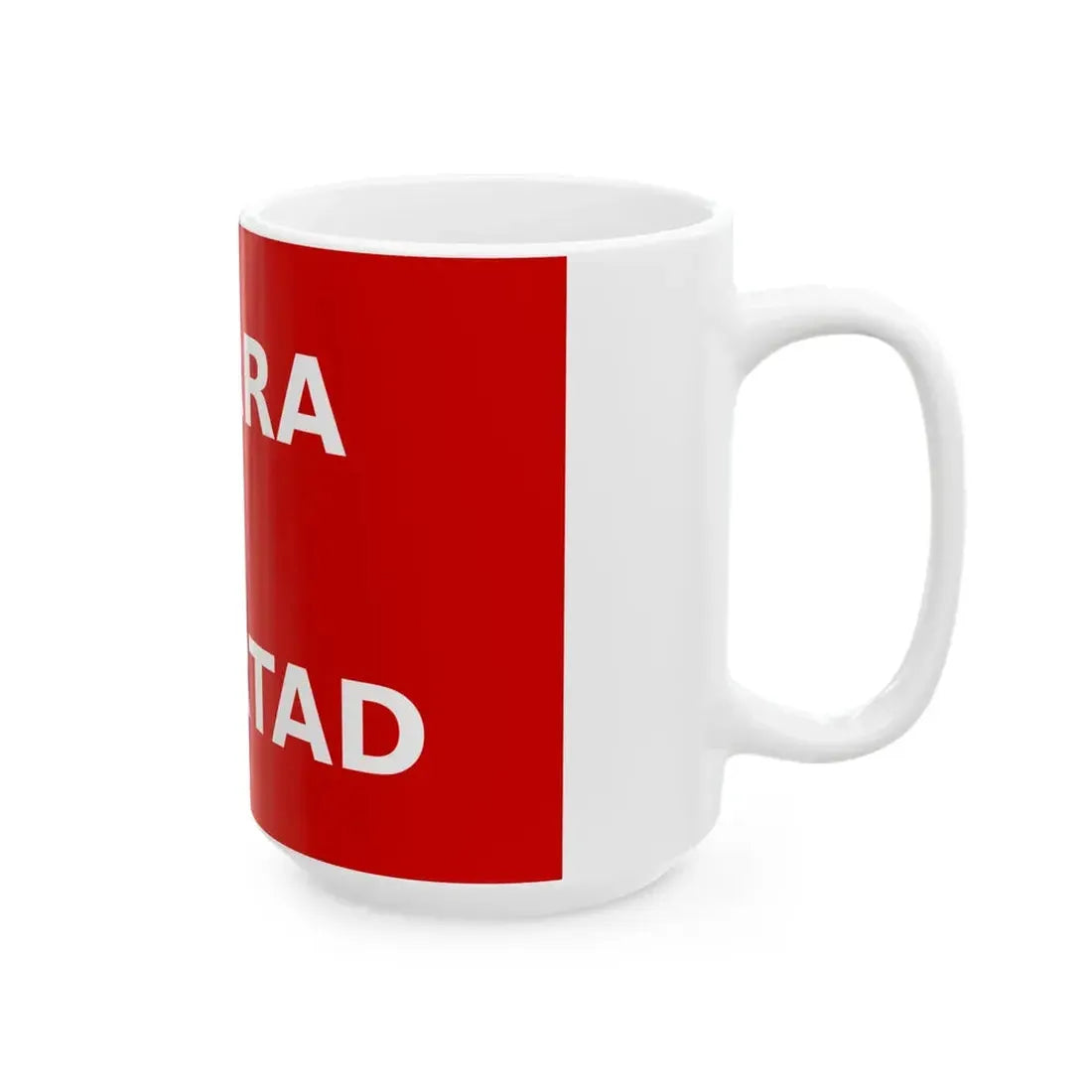 Flag of Partido Liberal Mexicano (Mexico) White Coffee Mug - Go Mug Yourself
