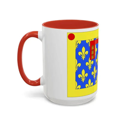 Flag of Pas de Calais France 2 - Accent Coffee Mug - Go Mug Yourself