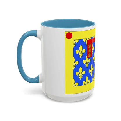 Flag of Pas de Calais France 2 - Accent Coffee Mug - Go Mug Yourself