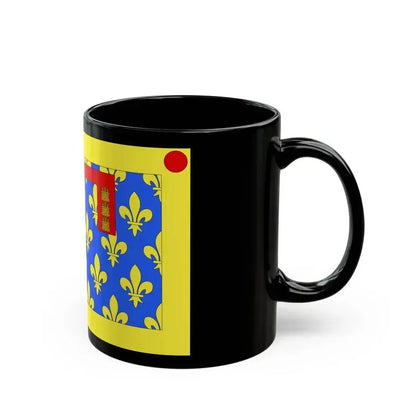 Flag of Pas de Calais France 2 - Black Coffee Mug - Go Mug Yourself