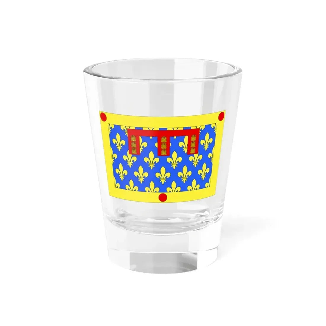 Flag of Pas de Calais France 2 - Shot Glass 1.5oz 1.5oz - Go Mug Yourself