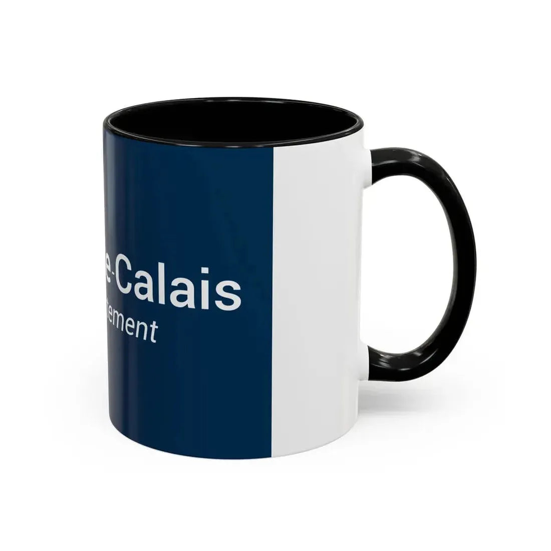 Flag of Pas de Calais France - Accent Coffee Mug - Go Mug Yourself