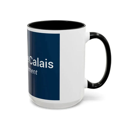 Flag of Pas de Calais France - Accent Coffee Mug - Go Mug Yourself