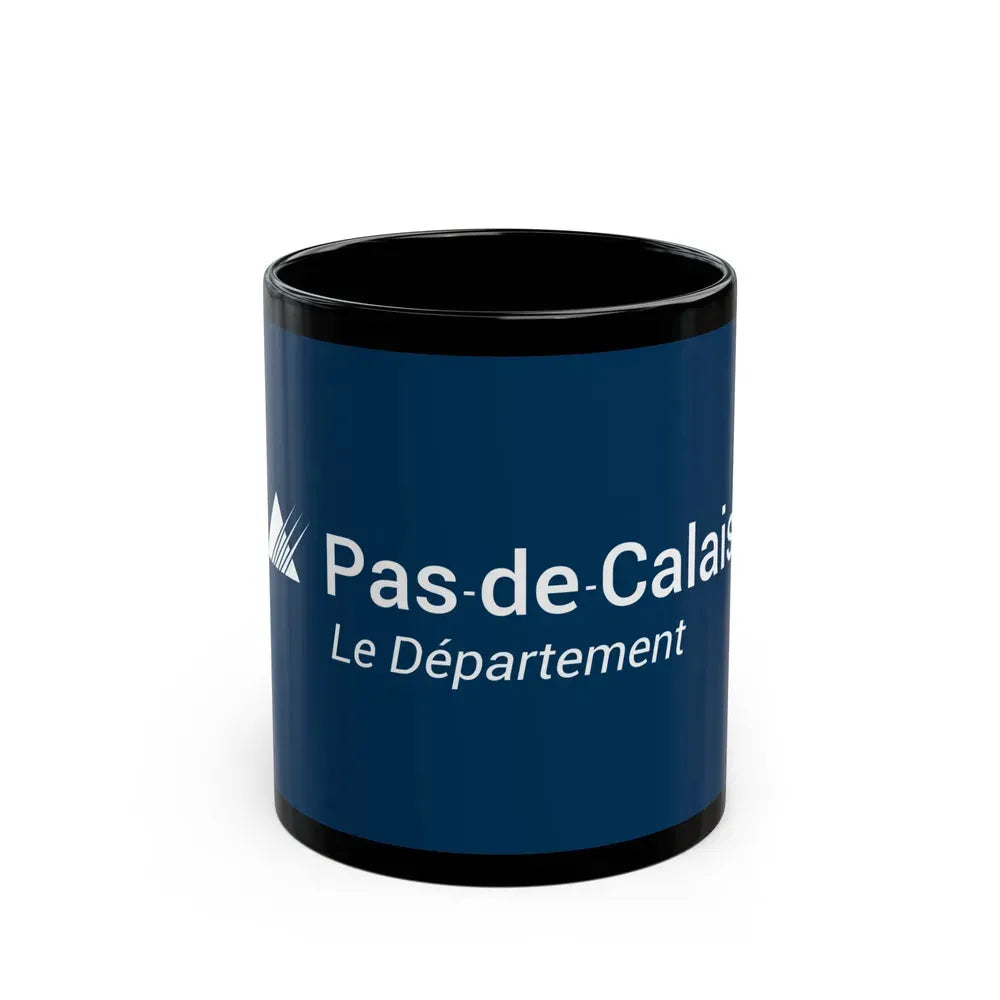 Flag of Pas de Calais France - Black Coffee Mug 11oz - Go Mug Yourself