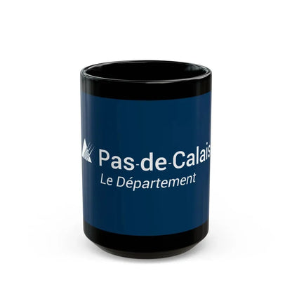 Flag of Pas de Calais France - Black Coffee Mug 15oz - Go Mug Yourself
