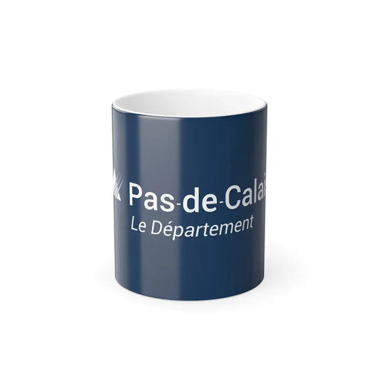 Flag of Pas de Calais France - Color Changing Coffee Mug 11oz - Go Mug Yourself