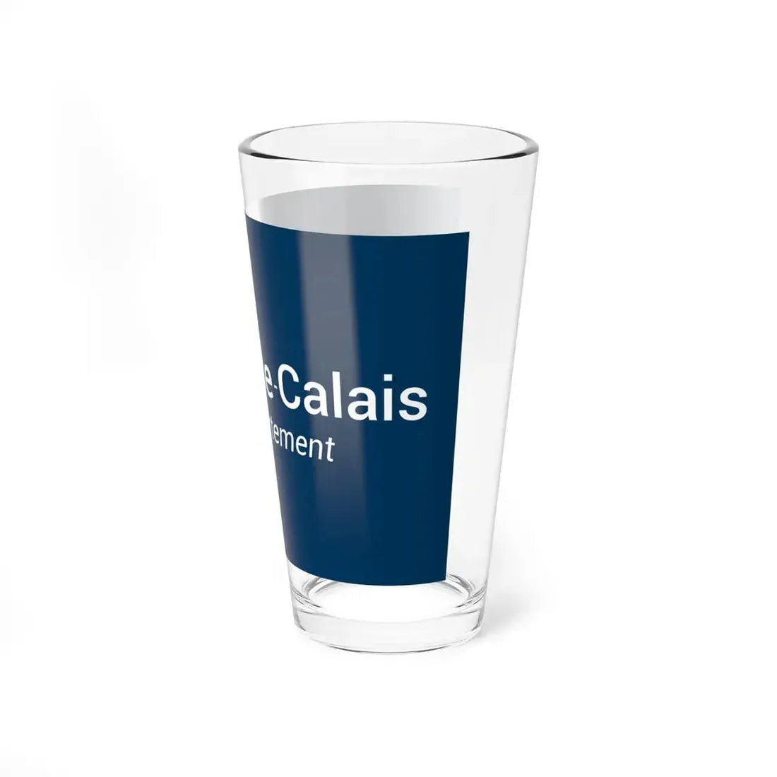 Flag of Pas de Calais France - Pint Glass 16oz - Go Mug Yourself