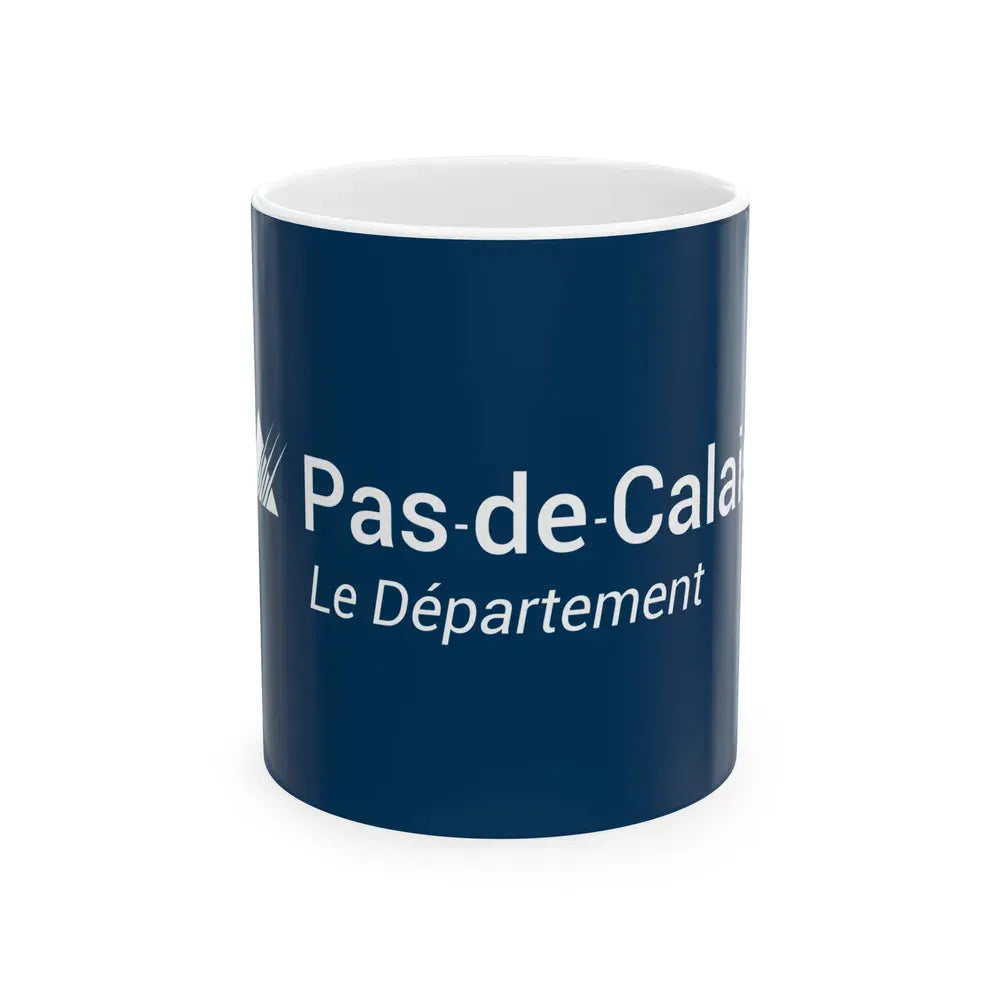 Flag of Pas de Calais France - White Coffee Mug 11oz - Go Mug Yourself