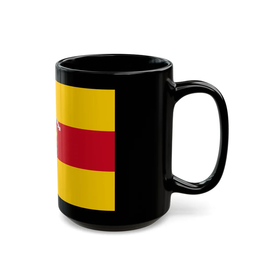 Flag of Pasaje Ecuador - Black Coffee Mug-Go Mug Yourself