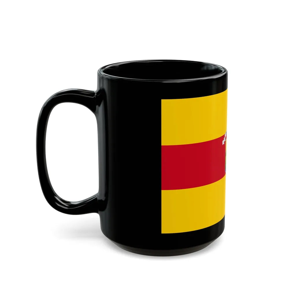 Flag of Pasaje Ecuador - Black Coffee Mug-Go Mug Yourself